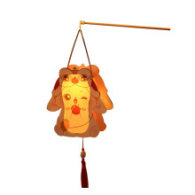 Patrún Coinín Maisiúil le haghaidh Solas Maisiúil Saoire, Dealramh Tríthoiseach agus Suimiúil le Lantern Páipéir Iniompartha