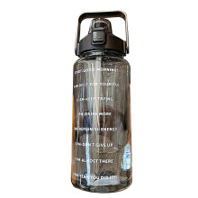 2000 ml sportsvannflaske med tidsmarkører, PC PP