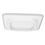 Luminária de teto LED quadrada de 20W para sala de estar e quarto. 7