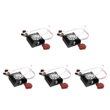 5Pcs Plastic Cuckoo Sound Clock Movements DIY Black Wall Clock Parts