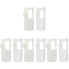 8Pcs Flute Blow Aid Mouthpiece Nylon Replacement Parts Assorted Colors