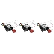 3Pcs Black Plastic Cuckoo Clock Mechanism with Hourly Bird Sound