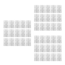 54Pcs Heavy Duty Silver Stainless Steel Window and Door Flap Hinges