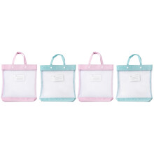4Pcs Lightweight File Organizer Nylon Document Storage for Office