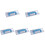 5Pcs Right Angle Sandpaper Holder Tool with Ergonomic Handle Multi-Use 1