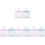 4 Pcs Handheld File Holders Nylon Bag Practical Document 1