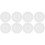 8Pcs Reusable Silicone Cup Lids Transparent Round Covers for Home Use 1