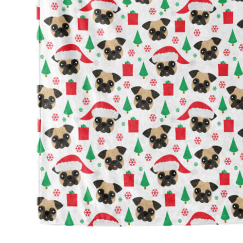 Christmas Pet Pattern Polyester Blanket1158g 1