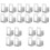 5 Pcs Plate Triple Kitchen Wall Rack Cutting Board Holder 2