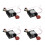 4Pcs Vintage Black Cuckoo Clock Movement DIY Replacement Kit 4
