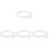 4Stk Flexible Duschdichtungsband Transparent Selbstklebend 1