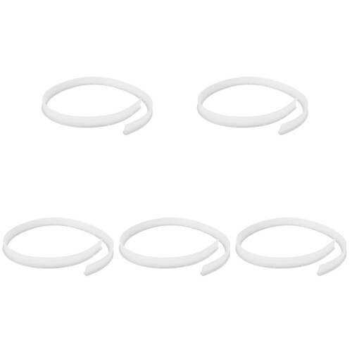 5Pièces Joint D'étanchéité Flexible Transparent Pour Douche Maison