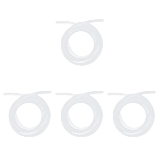 4Pcs Easy Install Silicone Rubber Shower Door Bottom Seal Strips