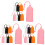 24Pcs Multi Silicone Travel Bottles Covers Leak-Proof Elastic Sleeves 1