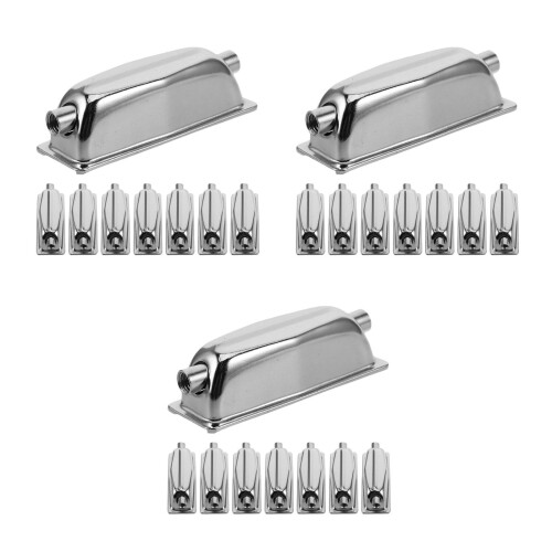 24Pcs Silver Chrome Drum Lugs Snare Drum Mounting Hardware Set 2
