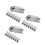 24Pcs Silver Chrome Drum Lugs Snare Drum Mounting Hardware Set 5