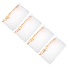 4Pcs Nylon Wine Filter Bags Drawstring Reusable Fine Mesh for Brewing