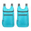 2Pcs Sky-Blue Large Capacity Waterproof Backpack Foldable Travel 1