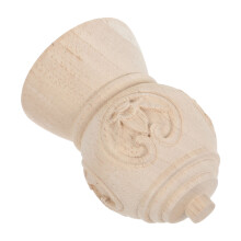 Balustrade Finial, Ambachtelijke Khaki Posttopper