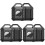3 Pieces Case Tracker Device Protector Accessory Simple Cover 1