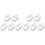 10Pcs Adjustable Plastic Hose Clamps Clamps for Wine Siphon Use 1