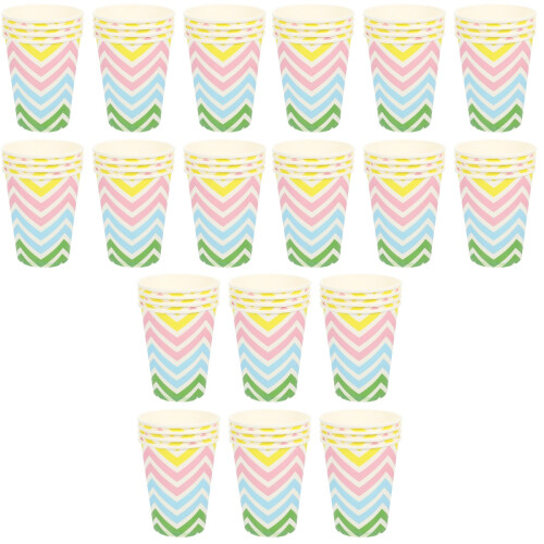72Pcs Light Paper Cups Multi-Function for Home Party and Beverage Use 1