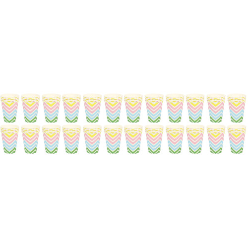 96Pcs Party Paper Cups Multi- Printing for Convenient Use 2