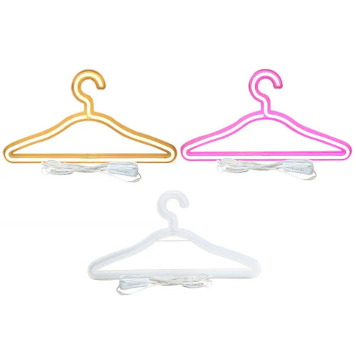 Innovative Illuminating Garment Rack Practical Clothes-white 1