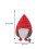 Christmas Countdown Calendar Fabric Santa Decor62x40cm 2