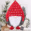 Christmas Countdown Calendar Fabric Santa Decor62x40cm 3