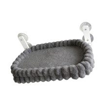 Lit de sommeil pour animaux de compagnie, hamac pour chats,-Gris