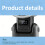 Small Desk Fan Strong Wind And Energy Saving Design-Grey 2