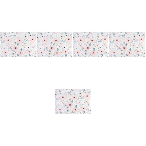 5Pièces Plaids Bébé Colorés Doux Pour Paisible 2