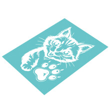 Adhesive Silk Screen Print Template 8.66x11Inch Polyester-504