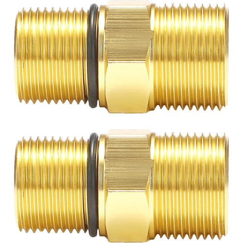 2pack Heavy Type Pressure Washer Pumps Fitting Garden Hose