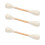 1/3/5Pcs Creative Felt Cotton Swabs Kitten-Creamy White 3pcs 1