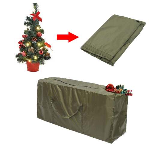 Christmas Tree Storage Bag Oxford Cloth Green 2