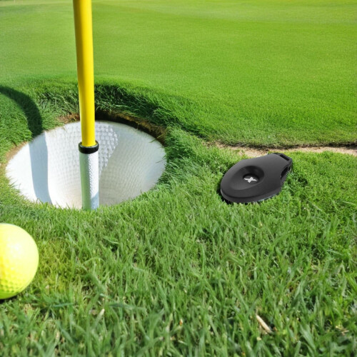 5Pcs Professional Portable Golf Score Counter Black ABS Durable 2