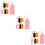 24Pcs Multi Silicone Travel Bottles Covers Leak-Proof Elastic Sleeves 8