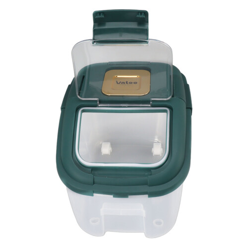 Rice Storage Box with Clear Lid and Airtight Seal 2