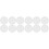 12Pcs Round Silicone Drink Lids Reusable Transparent Cup Covers 3