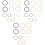 6Sets Praktische En Neuspiercing Ringen Assorti Decor 2