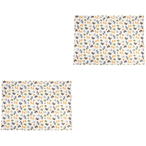 2Pcs Baby Blankets Multi-Color Soft Swaddle Blanket for Newborns 1