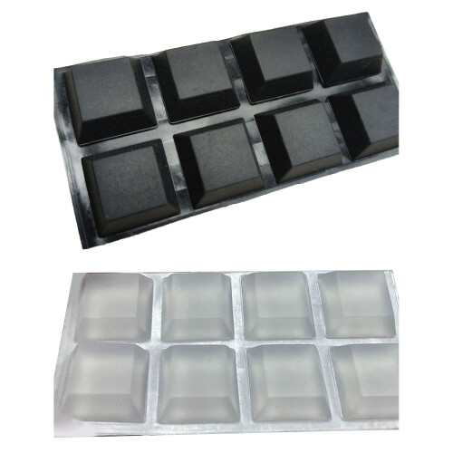 8Pcs Silicone Speaker Support Feet with Superior-Transparent 1