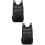 2Pcs Waterproof Black Backpack Foldable Lightweight Outdoor Travel Bag 6