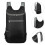4Pcs Durable Black Waterproof Backpack Lightweight for Camping Hiking 10