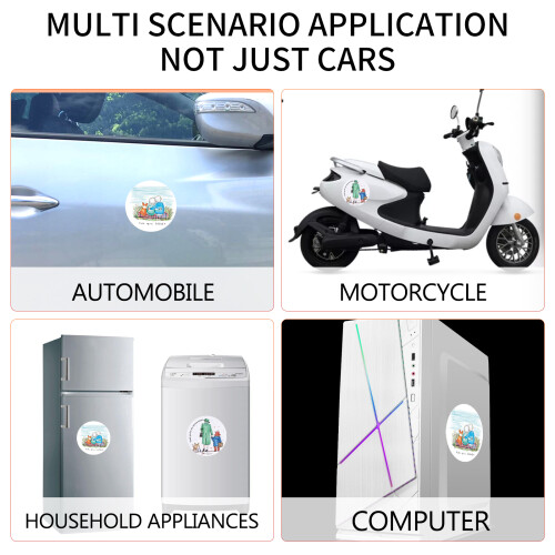 Car Window Stickers10x10cm10-Pack 1