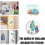 Car Window Stickers10x10cm10-Pack 5