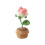 Ghiveci de flori artificiale croșetat manual, 4-5cm x 9-11cm 8