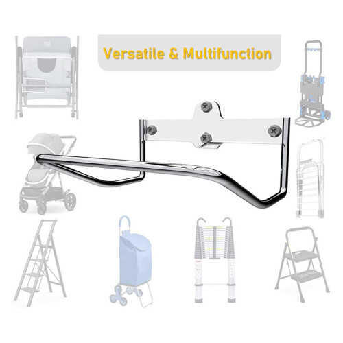 Space Saving Untarnished Ladder Owner Wall Mounted For Garage 1